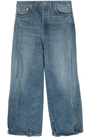 DOUBLET Robot wide-leg jeans