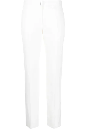 Givenchy Logo-plaque tailored trousers