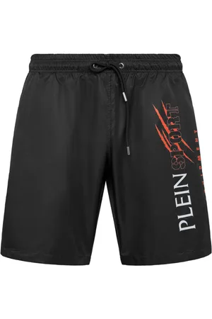 Philipp Plein Logo-print swim shorts
