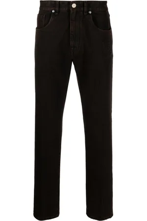 Fendi Mid-rise straight-cut jeans