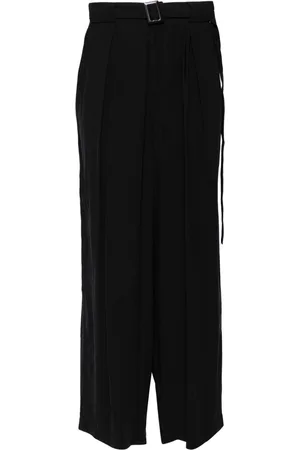 LGN LOUIS GABRIEL NOUCHI Belted wide-leg trousers