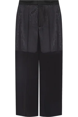 Victoria Beckham Panelled straight-leg trousers