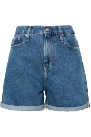 Calvin Klein High-rise denim shorts