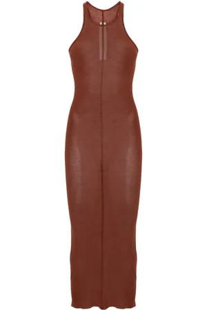 Rick Owens Sleeveless ribbed dress