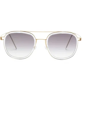 LINDBERG Pilot-frame sunglasses