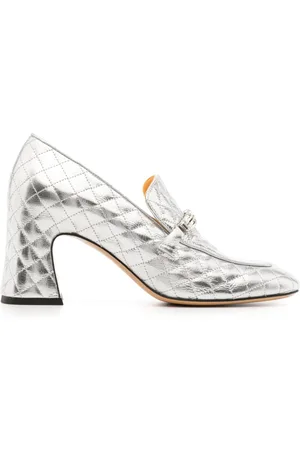 Madison.Maison 64mm quilted leather pumps
