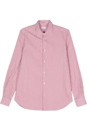 Boglioli Candy-stripe shirt