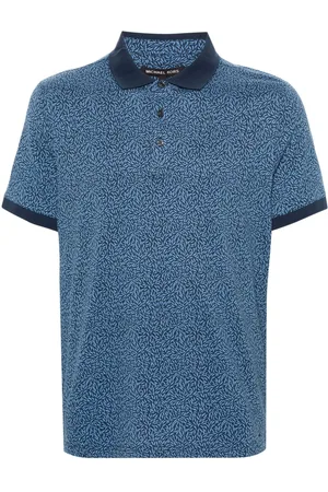 Michael Kors Motif-print cotton polo shirt