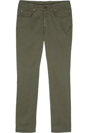 Boglioli Twill tapered trousers