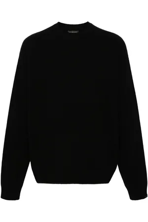 Balenciaga Drop-shoulder ribbed jumper