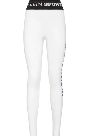 Philipp Plein Logo-print performance leggings