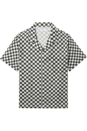 ERL Checked short-sleeve shirt