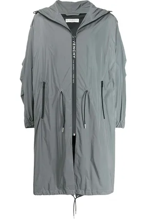 Givenchy Hooded drawstring-waist parka