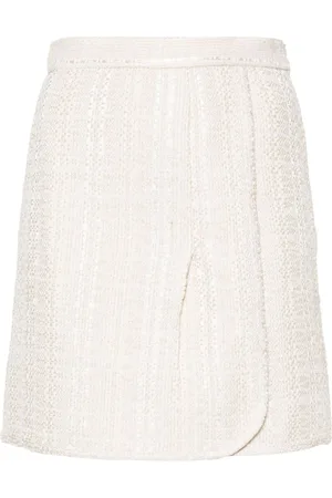 IRO Bouclé design mini skirt