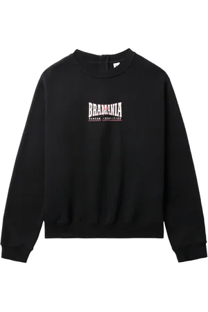 Random Identities Zip-up cotton sweatshirt