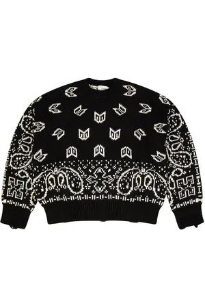 Rhude Bandana-print cotton jumper