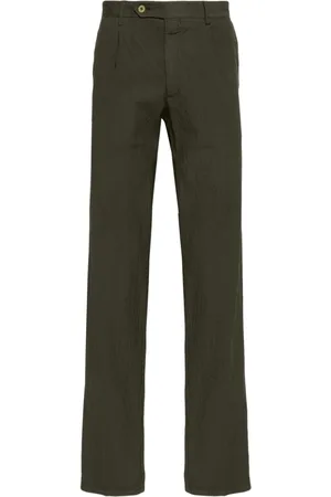 ROTA Striped seersucker trousers