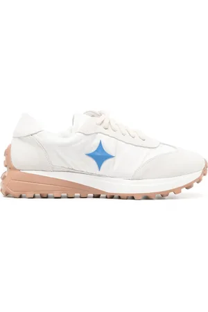 Madison.Maison Star suede-trimmed sneakers