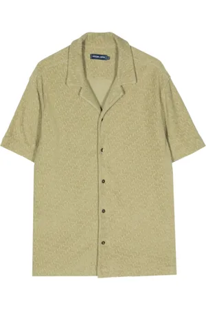 Frescobol Carioca Roberto Copacabana-jacquard terry cotton shirt