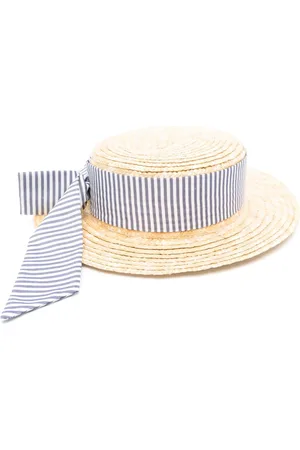 PATACHOU Striped-strap sun hat