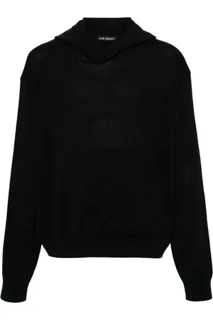 OUR LEGACY Long-sleeve knitted hoodie