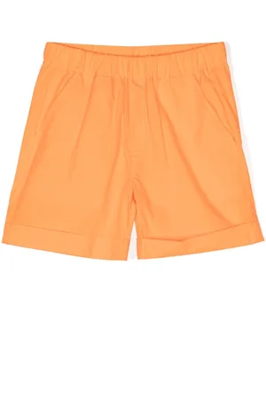 Kindred Elasticated-waistband cotton shorts