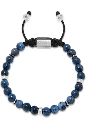 Nialaya Beaded dumortierite bracelet