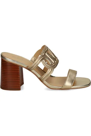 Michael Kors Logo-patch leather sandals