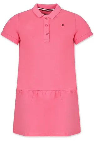 Tommy Hilfiger Logo-embroidered polo dress