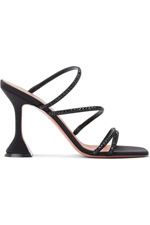 Amina Muaddi 100mm Naima crystal-embellished sandals