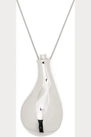 Courrèges Flask-pendant necklace