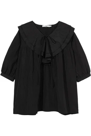 B+AB Layered ruffle-detail blouse
