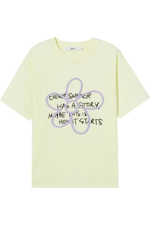 B+AB Slogan-print T-shirt