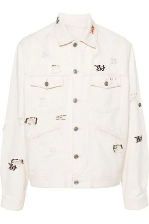 Isabel Marant Jango embroidered-detail denim jacket