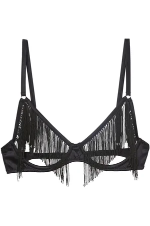 FLEUR DU MAL Fringe ouvert bra