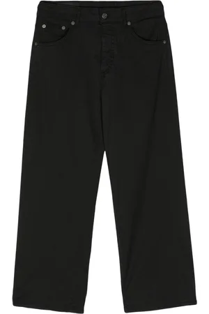 Dondup Mid-rise straight-leg trousers