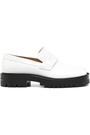 Maison Margiela Tabi leather loafers