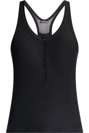 Tom Ford Ribbed jersey tank top