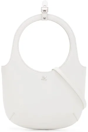 Courrèges Holy leather tote bag