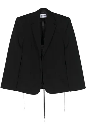 Jean Paul Gaultier Single-breasted corset blazer