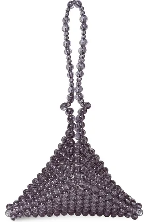 0711 Ava beaded tote bag