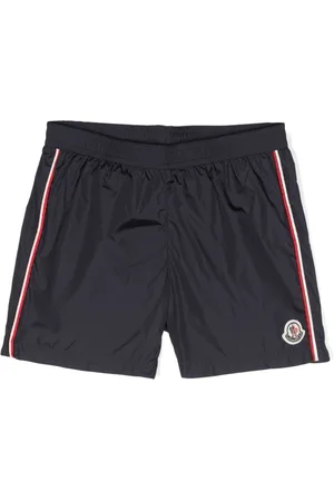 Moncler Appliqué-logo swim shorts