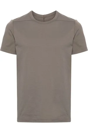 Rick Owens Panelled organic cotton T-shirt