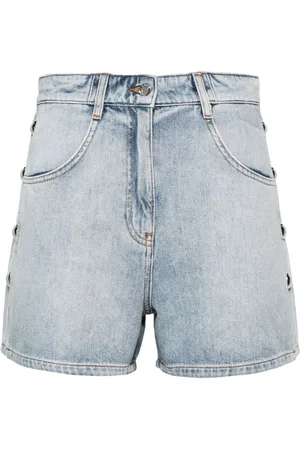 IRO Canio stud-detail denim shorts