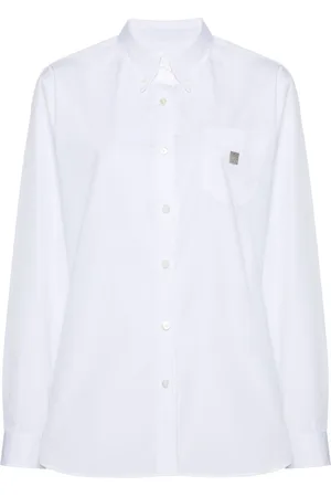Givenchy 4G-plaque cotton shirt
