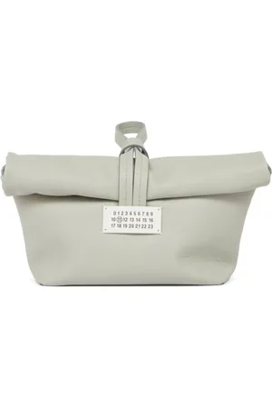 Maison Margiela Paper leather clutch bag