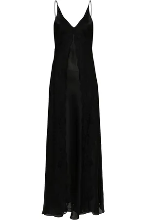 CARINE GILSON Lace-detail silk nightdress