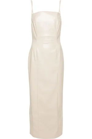 Nanushka Ilara slip midi dress