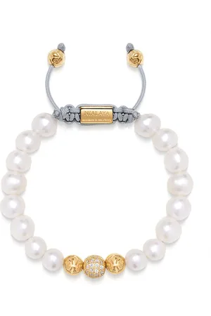 Nialaya Beaded pearl bracelet
