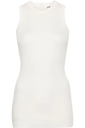 Jil Sander Silk sleeveless top